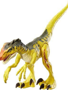 Jurassic-Inspired Savage Strike Velociraptor Toy - Action Figure for Kids
